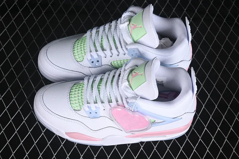 All categories Air Jordan Jordan series basketball shoes Air Jordan 4 Air Jordan 4 "Valentine’s Day" AJ4 Joe 4 Macaron IB7068-100